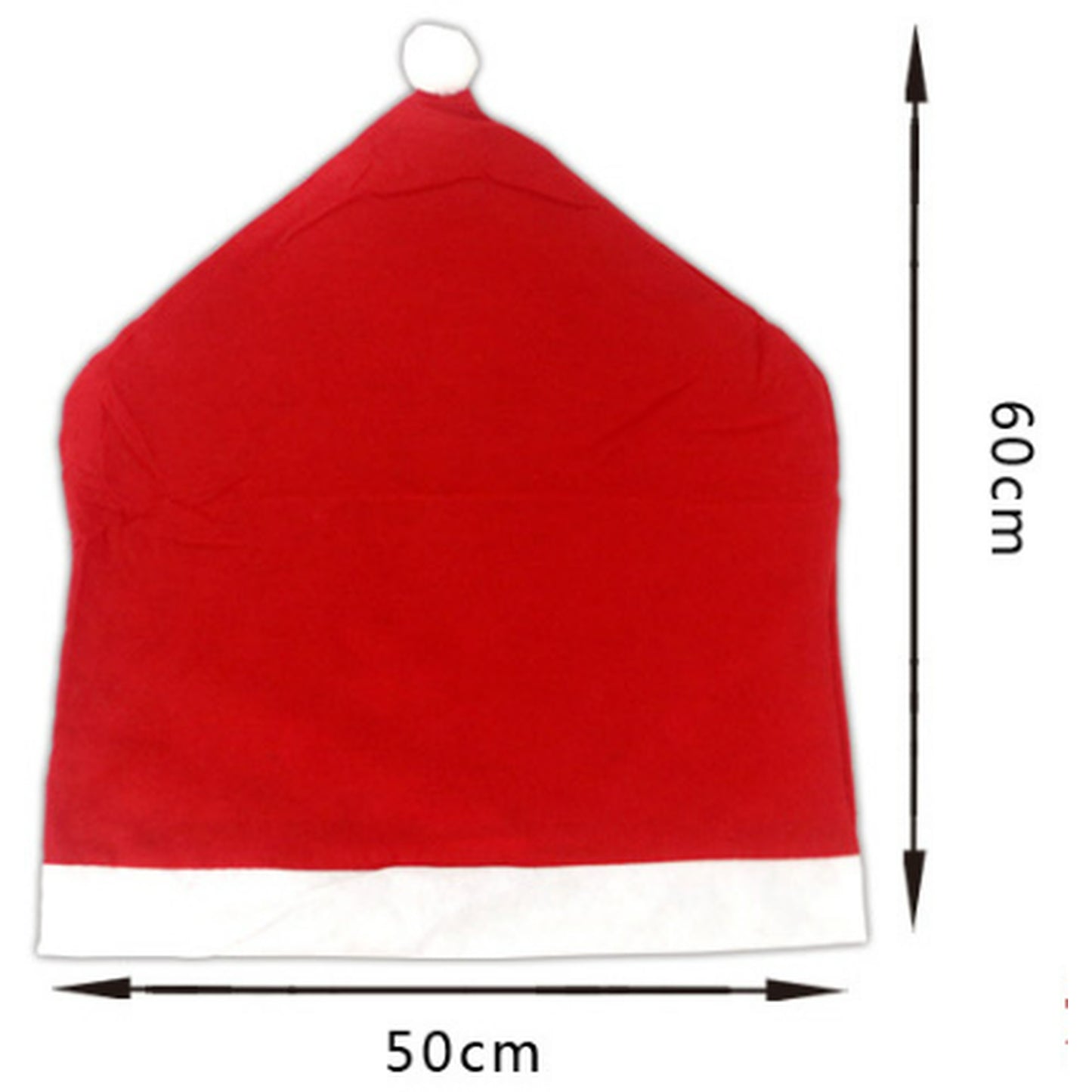 CHRISTMAS CHAIR COVER SANTA HAT