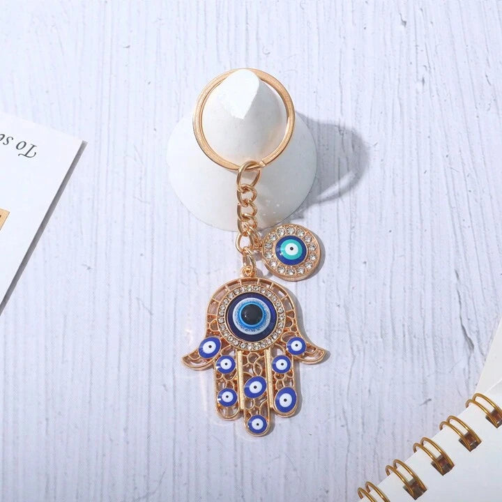 PROTECTIVE KEY RING Hamsa Hand