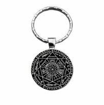 PROTECTIVE KEY RING SEVEN ARCHANGELS SEAL