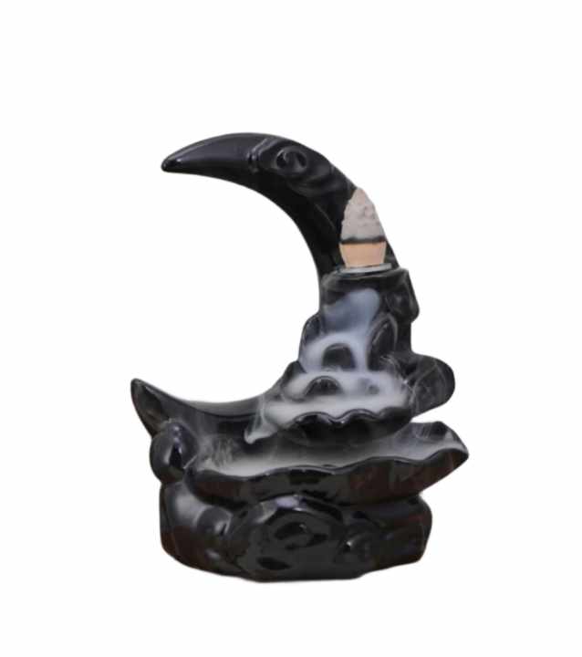 BLACK MOON INCENSE BURNER