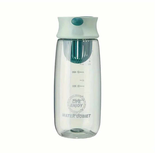 WATER BOTTLE WITH STRAINER (Green)