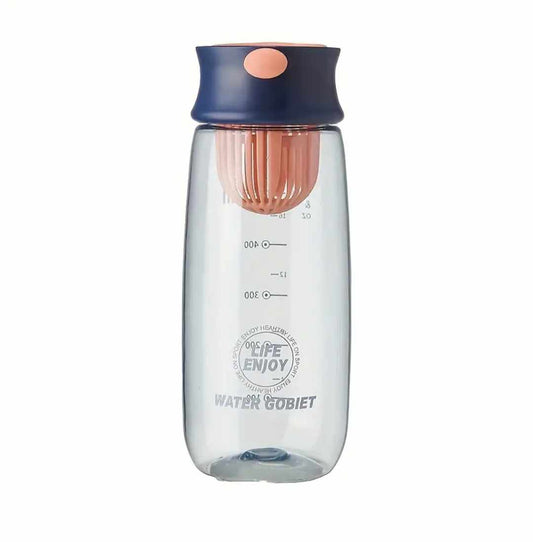 WATER BOTTLE WITH STRAINER (Blue)