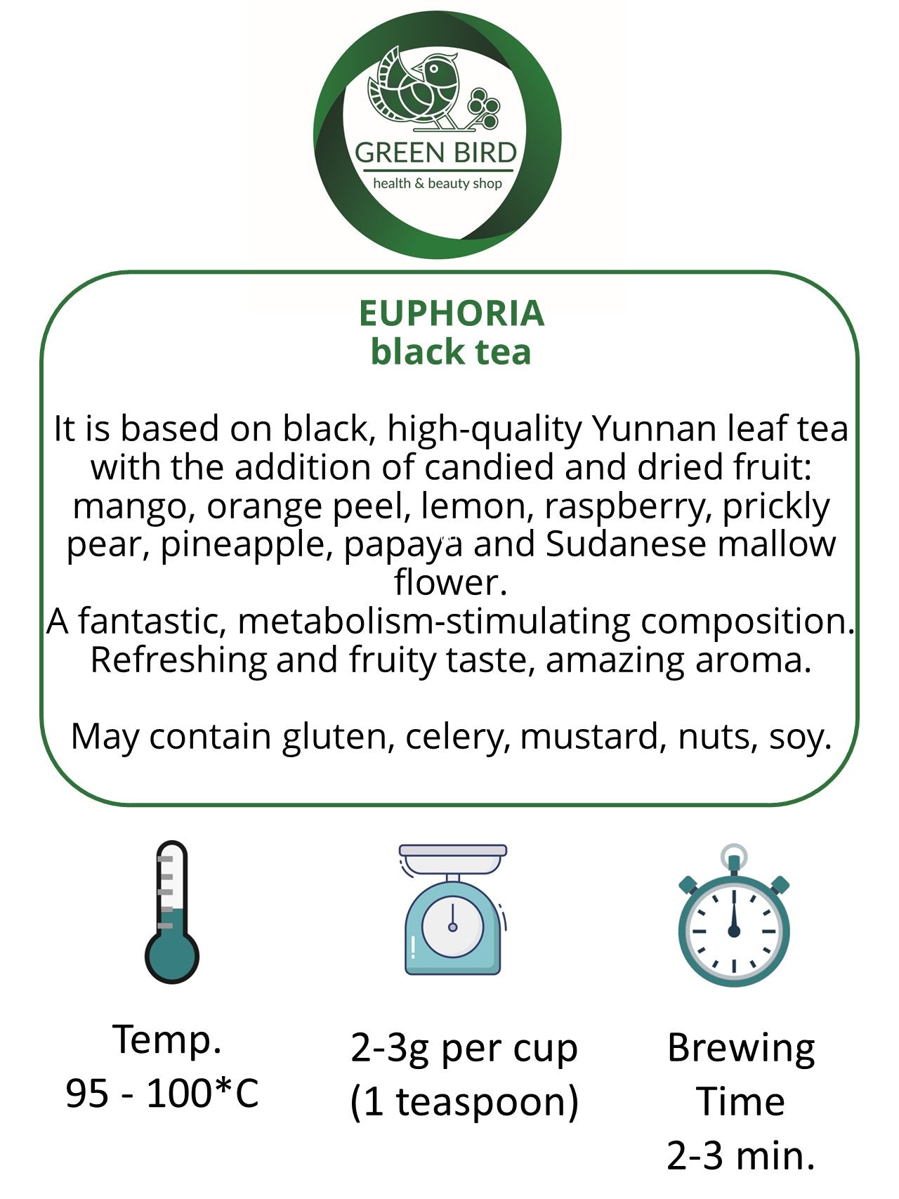 EUPHORIAblack tea (50g)