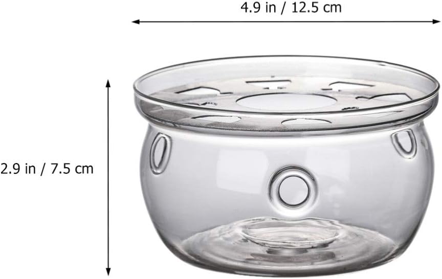 GLASS TEA POT WARMER