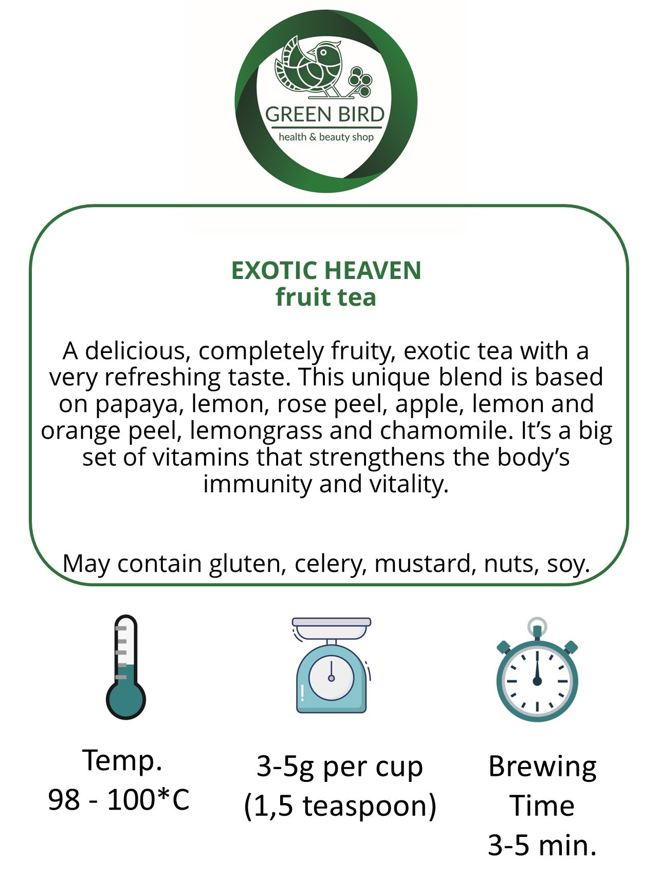 EXOTIC HEAVENfruit tea (50g)