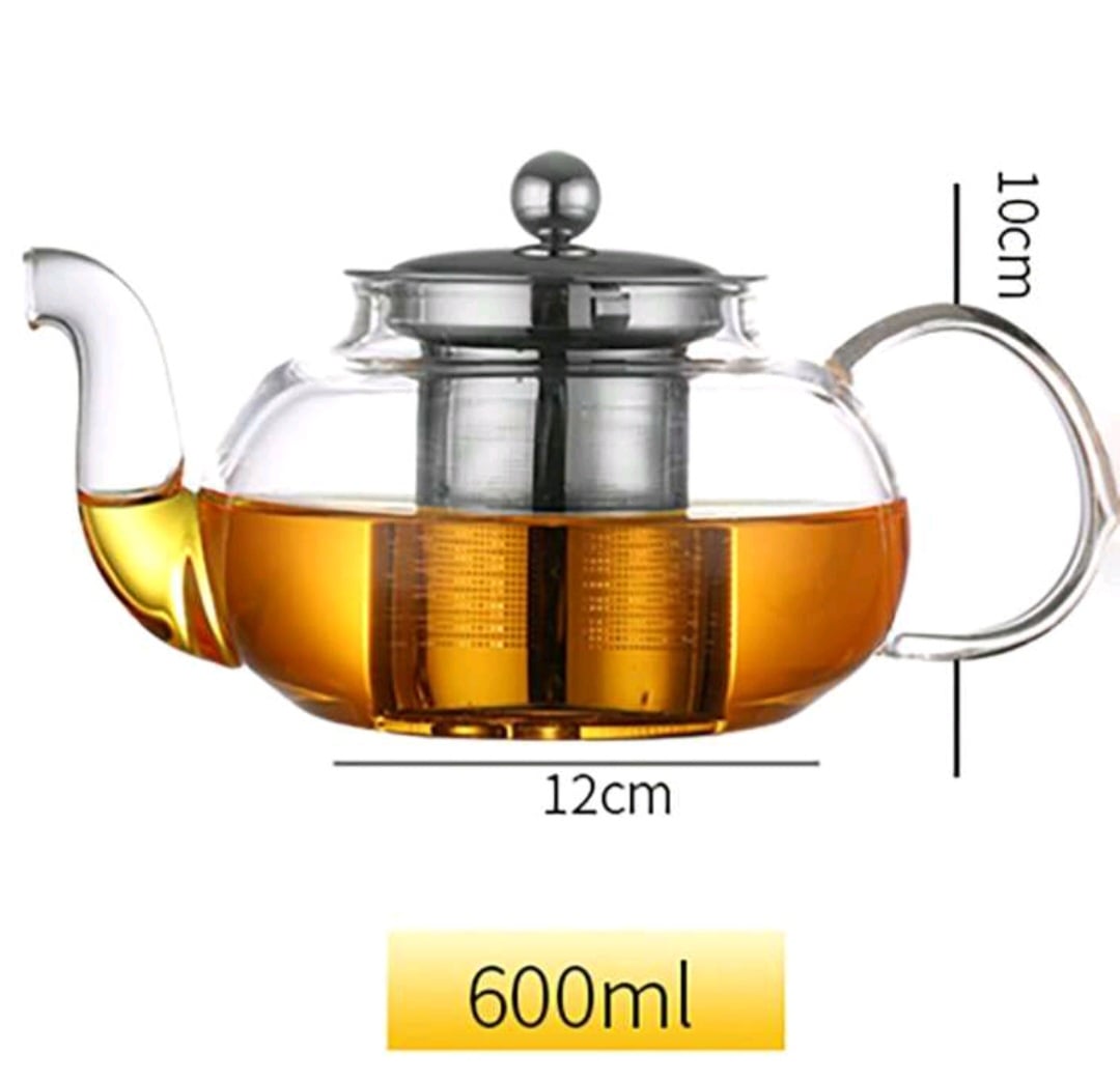 GLASS TEA POT (600ml)