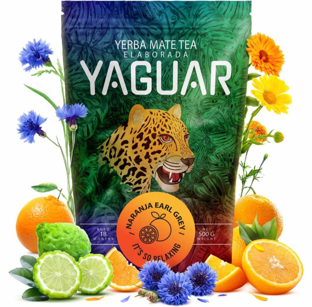 YERBA MATE MARANJA EARL GREY (500g)