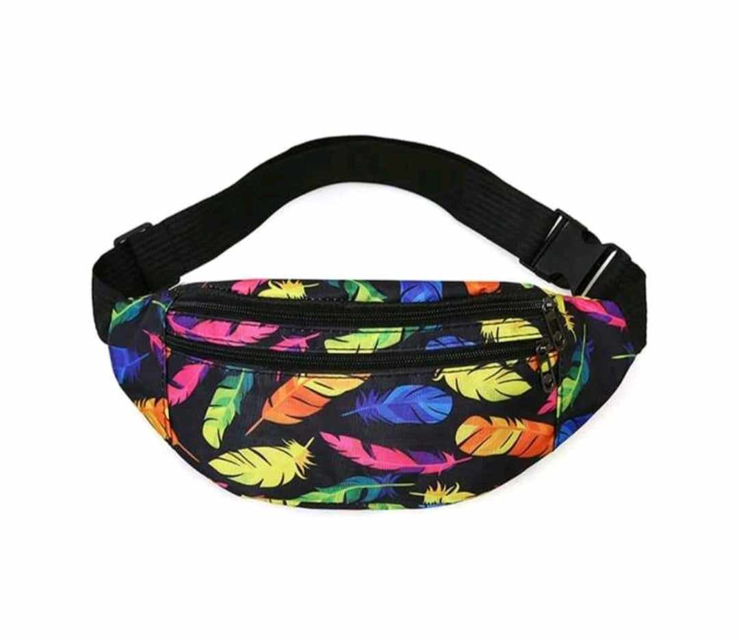 WOMEN'S WAIST BAG (feathers)