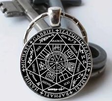 SEVEN ARCHANGELS SEAL PROTECTIVE KEY RING