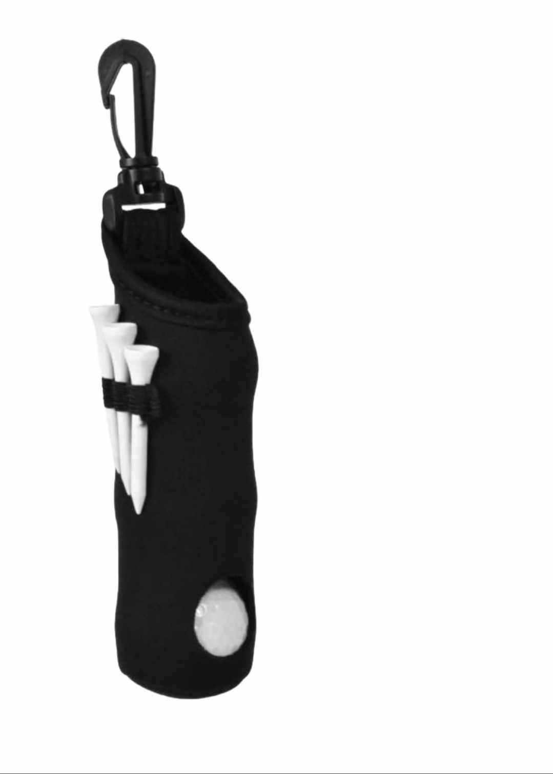 GOLF BALL POUCH (black)