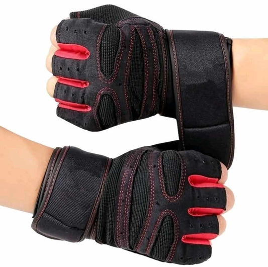 WRIST PROTECTION GYM GLOVES