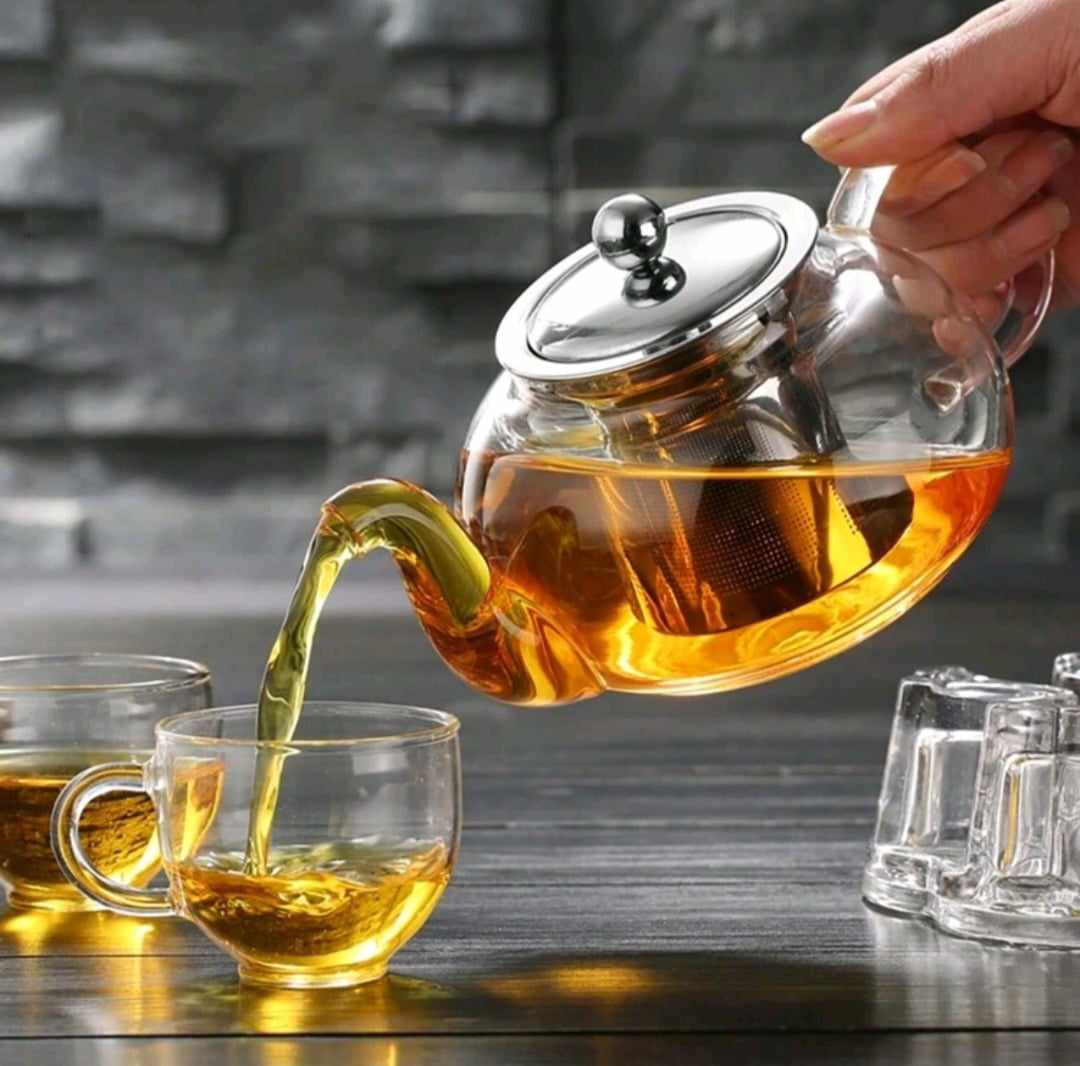 GLASS TEA POT (600ml)