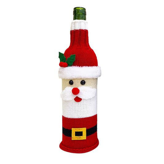 CHRISTMAS BOTTLE COVER (Santa)