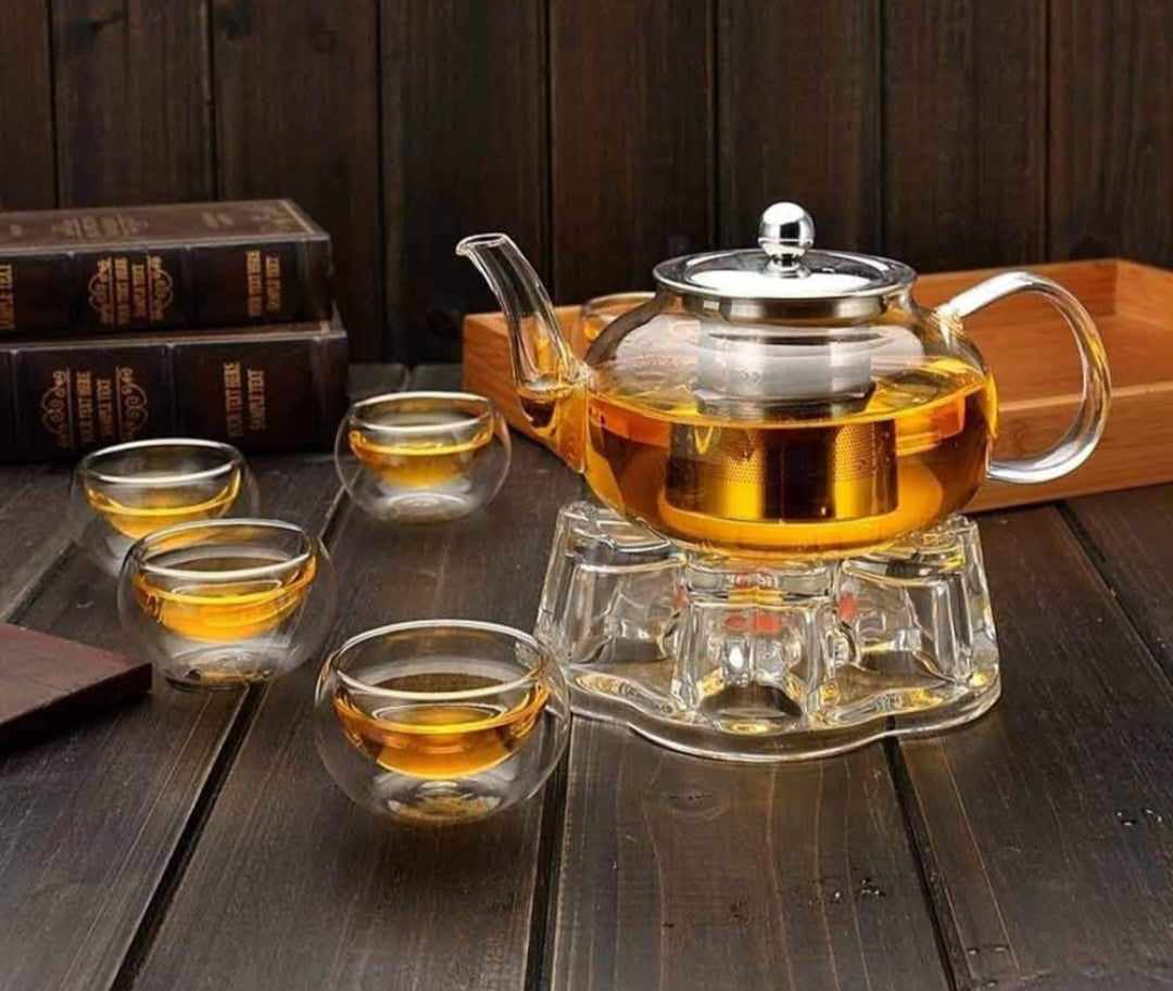 GLASS TEA POT (600ml)