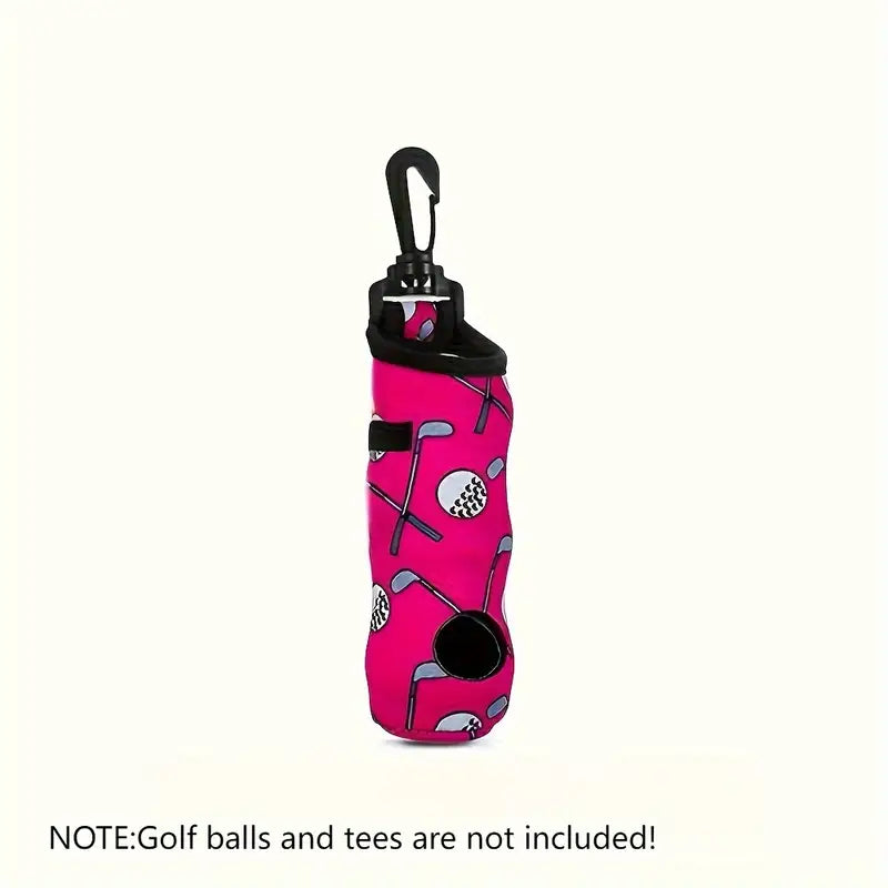 GOLF BALL POUCH (pink)