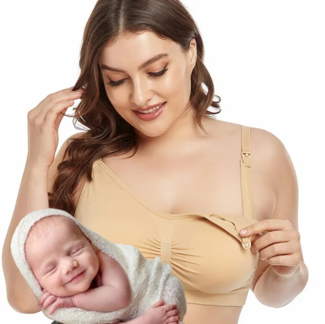 NURSING BRA (beige)