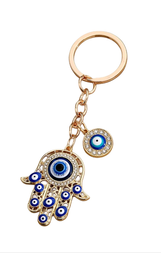 PROTECTIVE KEY RING Hamsa Hand