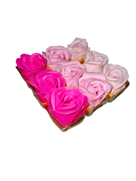 PINK SOAP ROSES