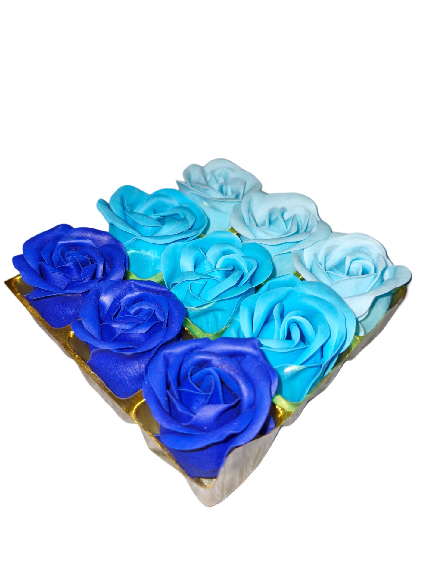 BLUE SOAP ROSES