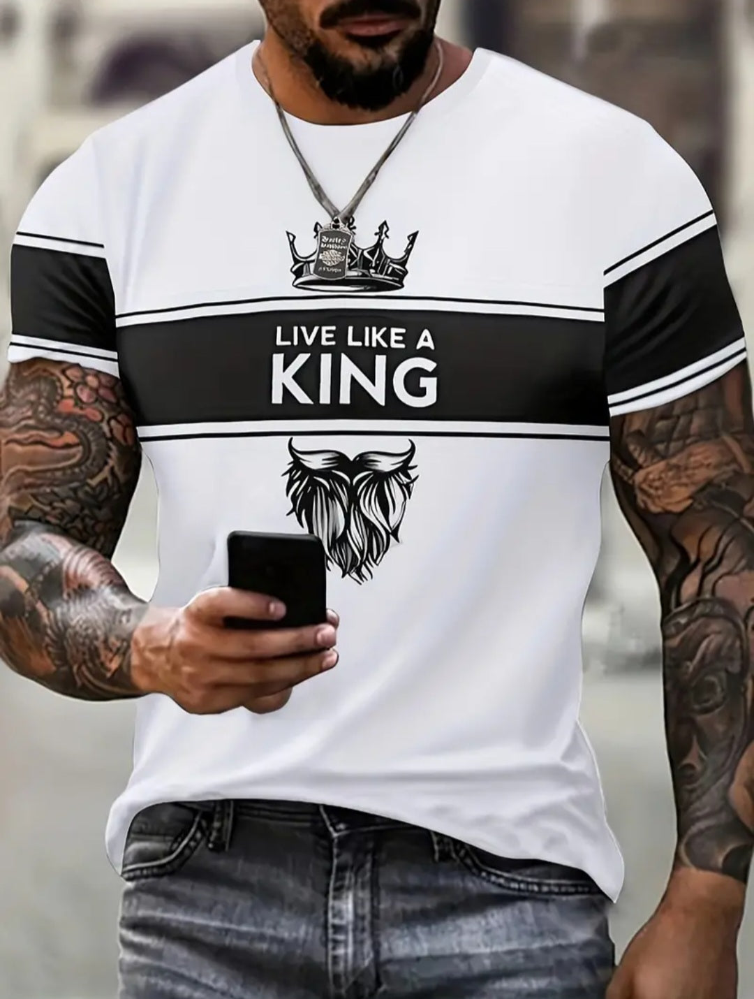 MEN'S GYM TOP (King)