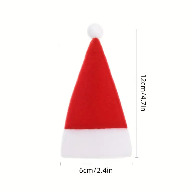 SANTA HAT CUTERLY HOLDERS (10 pcs)