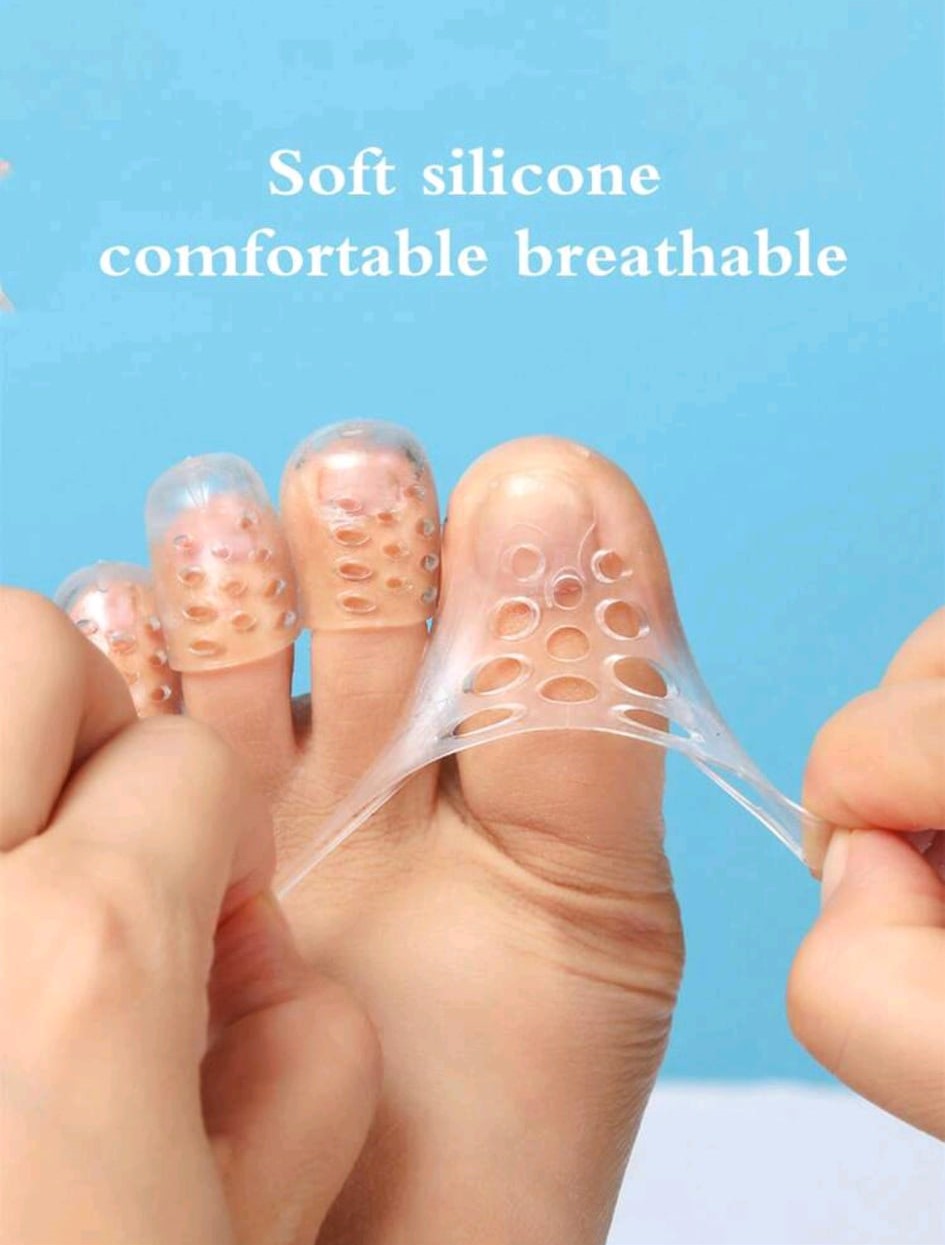 SILICONE TOE/FINGER PROTECTORS (10 Pcs)