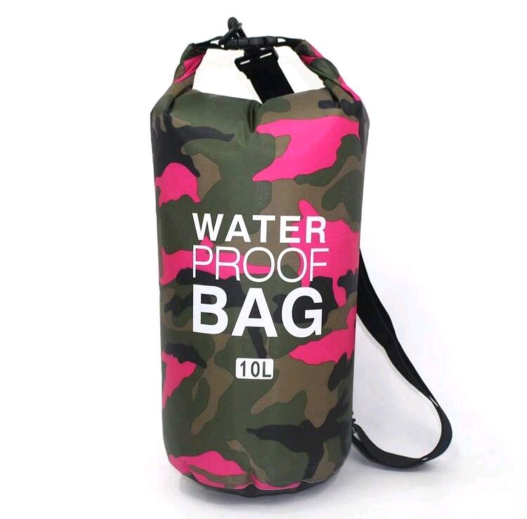 WATERPROOF DUFFEL BAG 10L (pink)