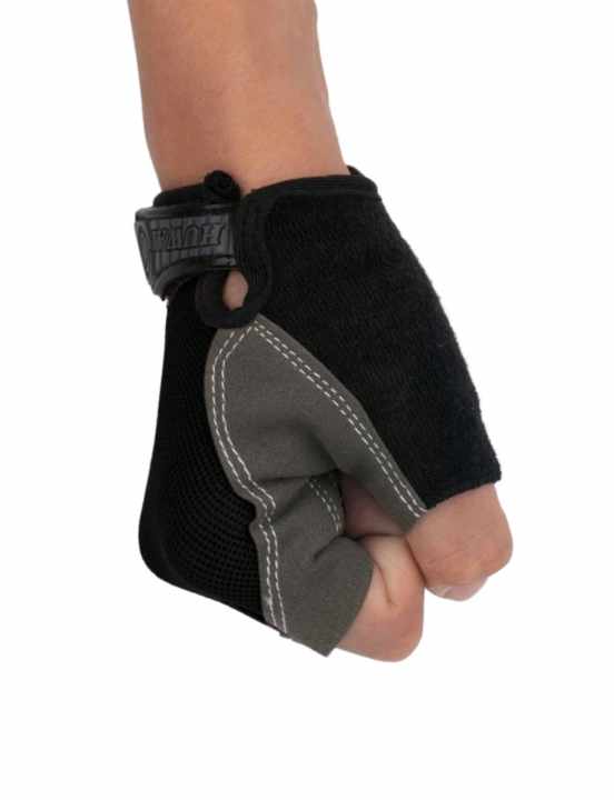 SPORT NON-SLIP GLOVES (Black/Grey)