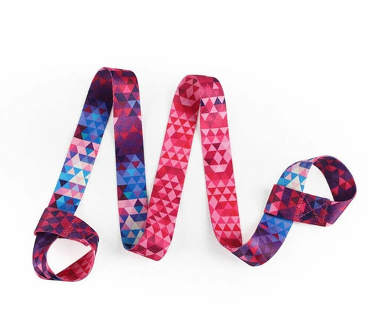 MULTI-FUNCTIONAL YOGA STRAP (Pink)