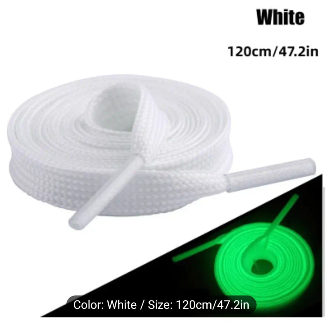 LUMINOUS SHOELACES (80cm i 120cm)