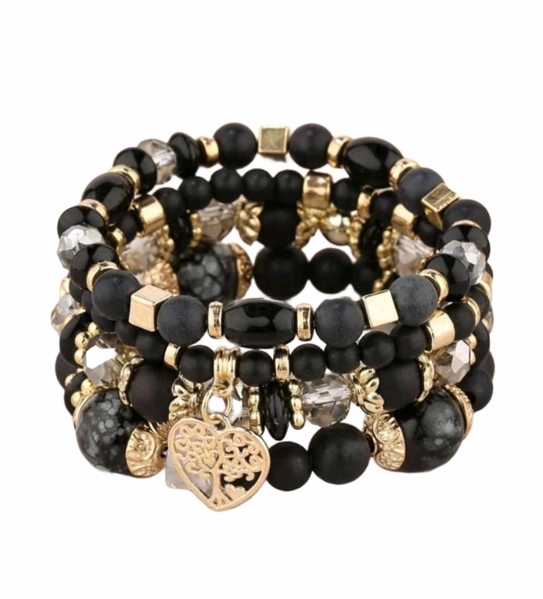 TREE OF LIFE BRACELETS (Black)