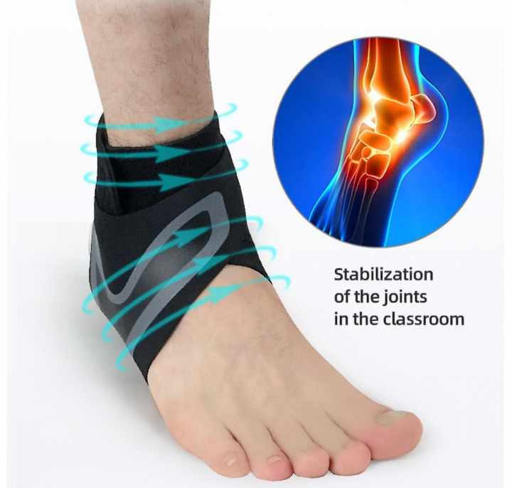 LEFT ANKLE STABILIZING SUPPORT