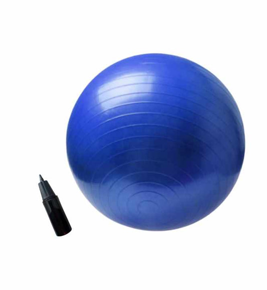 YOGA GYMNASTIC BALL 65CM (Blue) PUMP INCLUDED