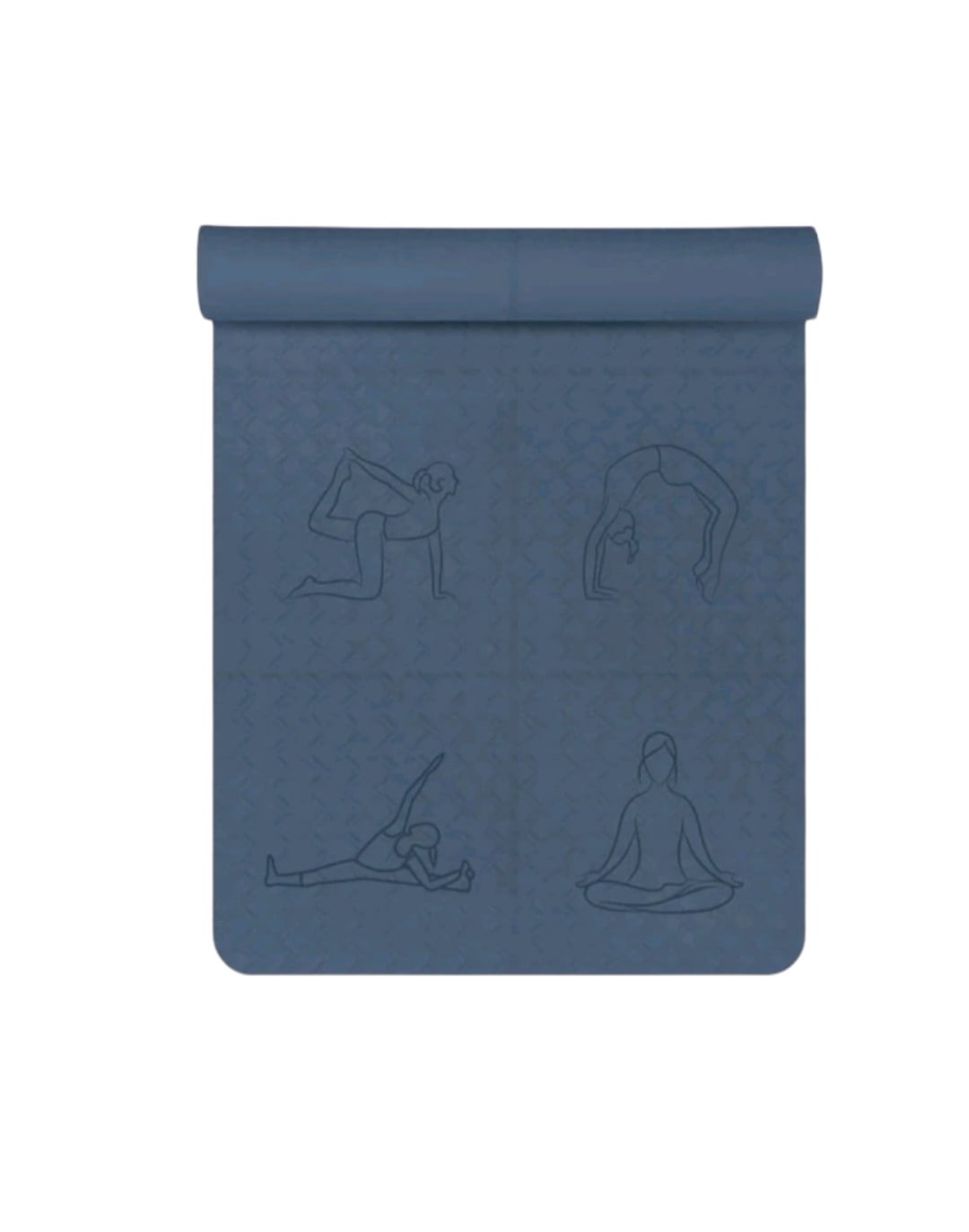 NON SLIP YOGA MAT (Dark Blue)