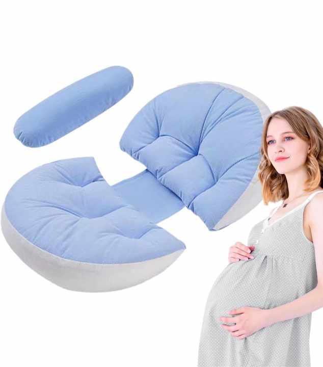 MULTI-FUNCTIONAL PREGNANCY PILLOW (Blue)