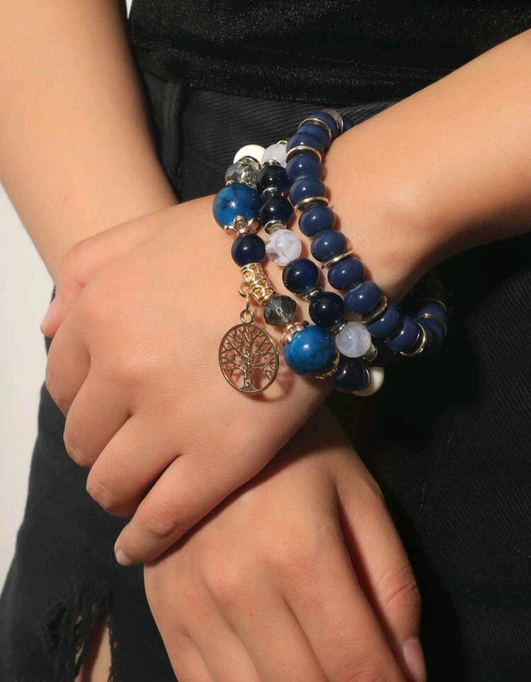 TREE OF LIFE BRACELETS (Blue)