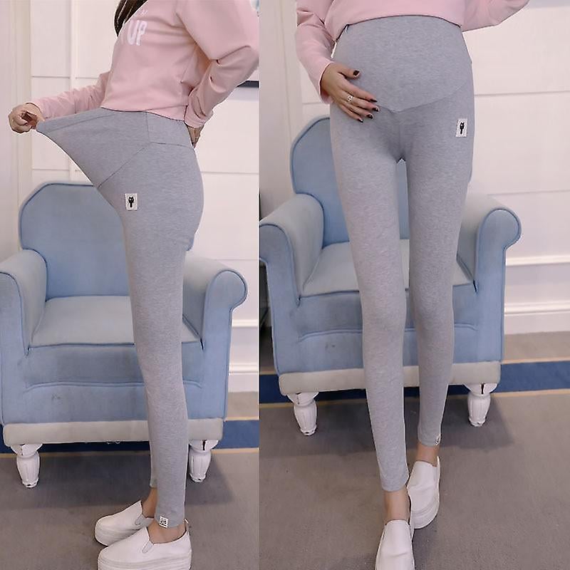 MATERNITY LEGGINS (Light Gray)