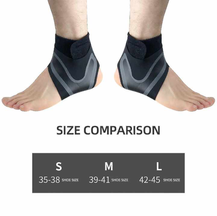 LEFT ANKLE STABILIZING SUPPORT