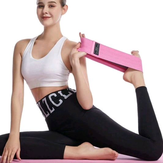 HIP RESISTANCE BAND (Medium Pink)