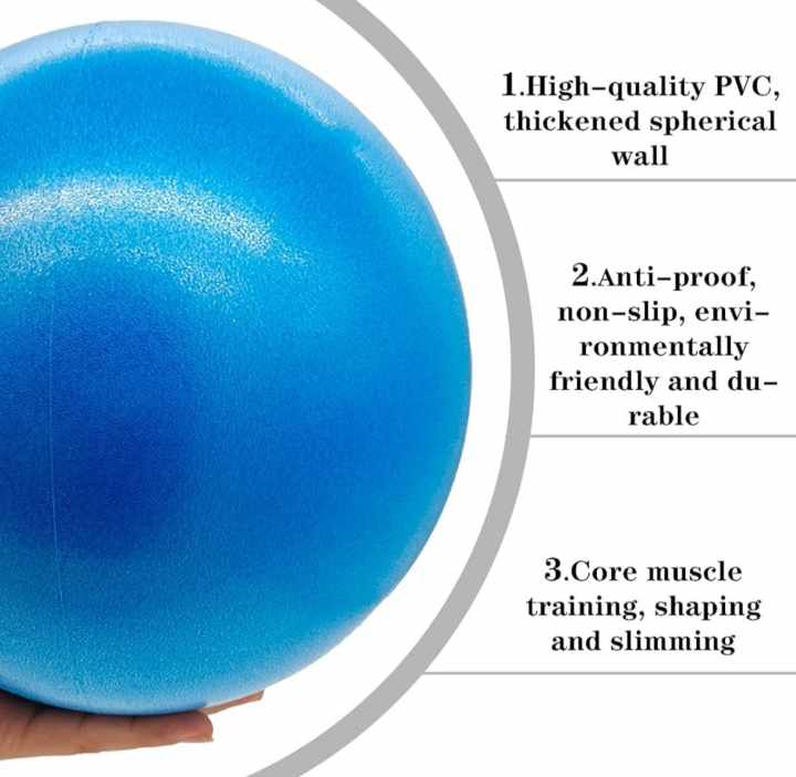 YOGA GYMNASTIC BALL 25CM (Blue)