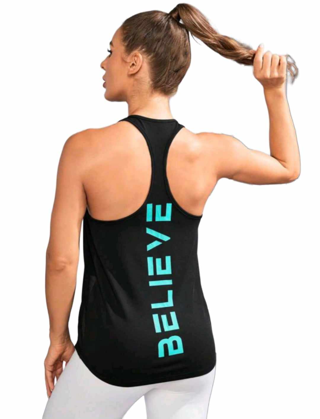 WOMEN'S GYM TOP (Believe)