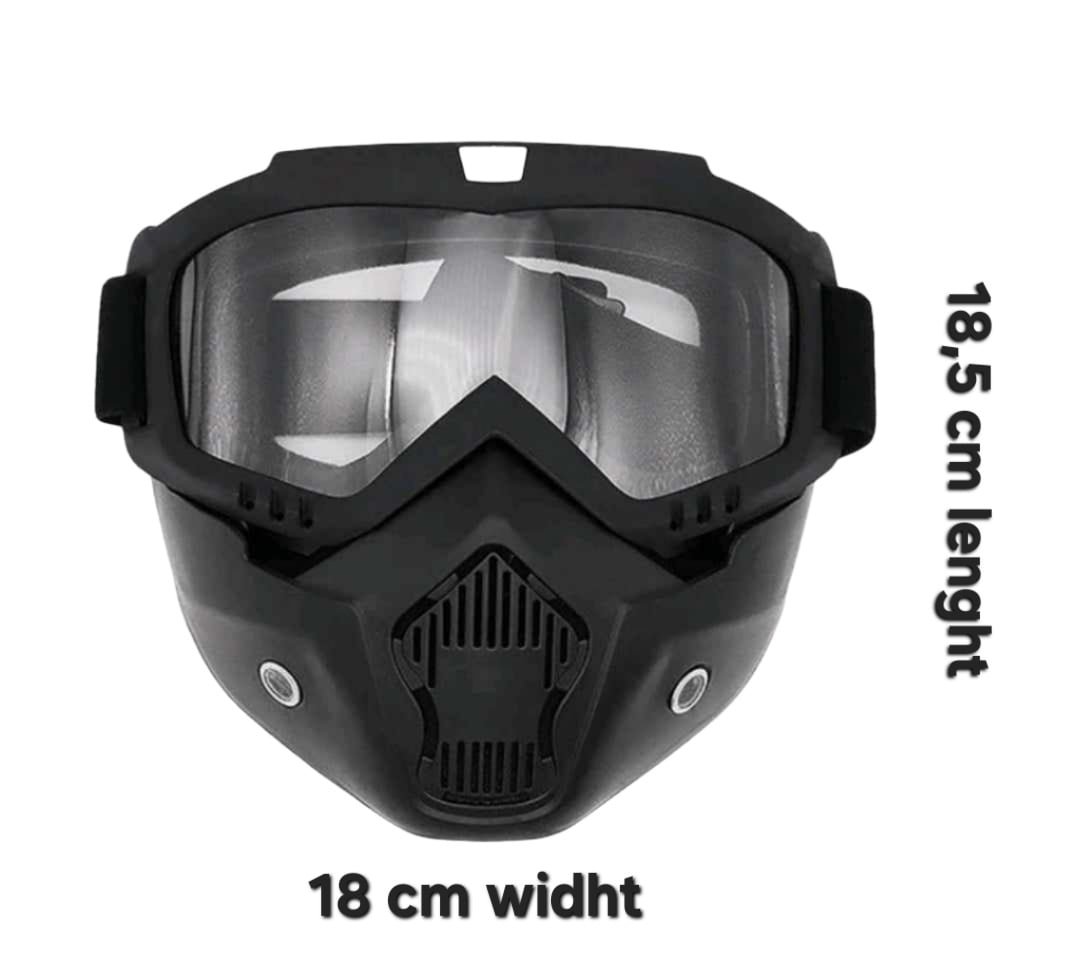 PROTECTIVE WINDPROOF GOOGLE/FACE MASK