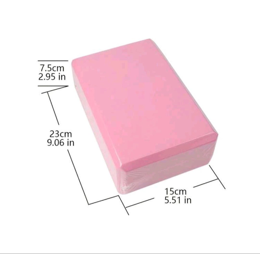 YOGA BLOCK (Pink)