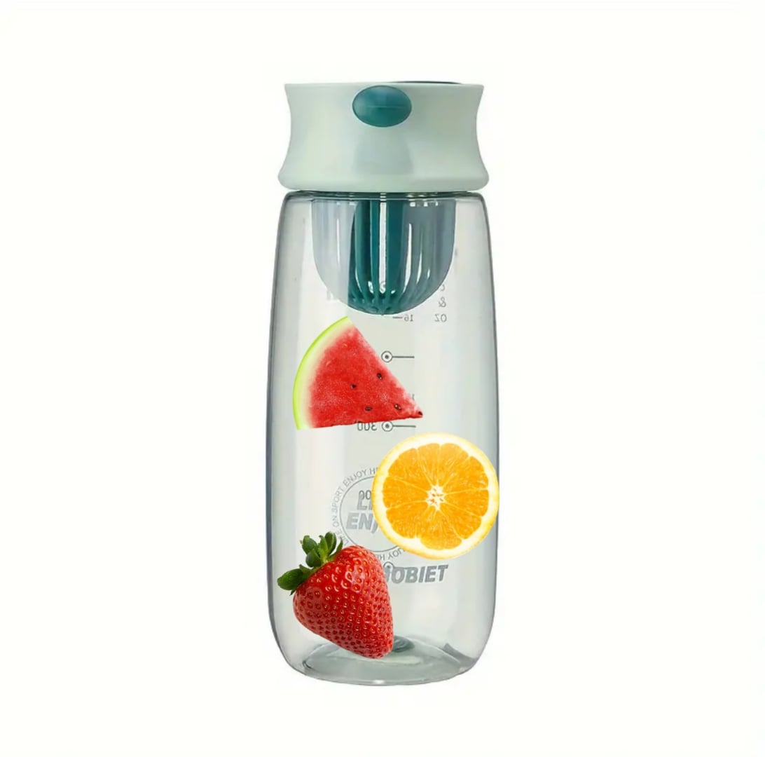 WATER BOTTLE WITH STRAINER (Green)