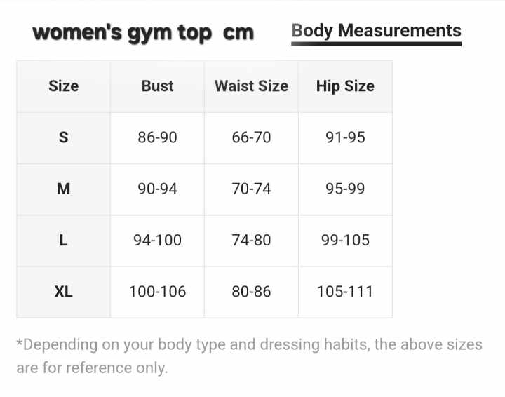 WOMEN'S GYM TOP (Gym Work)