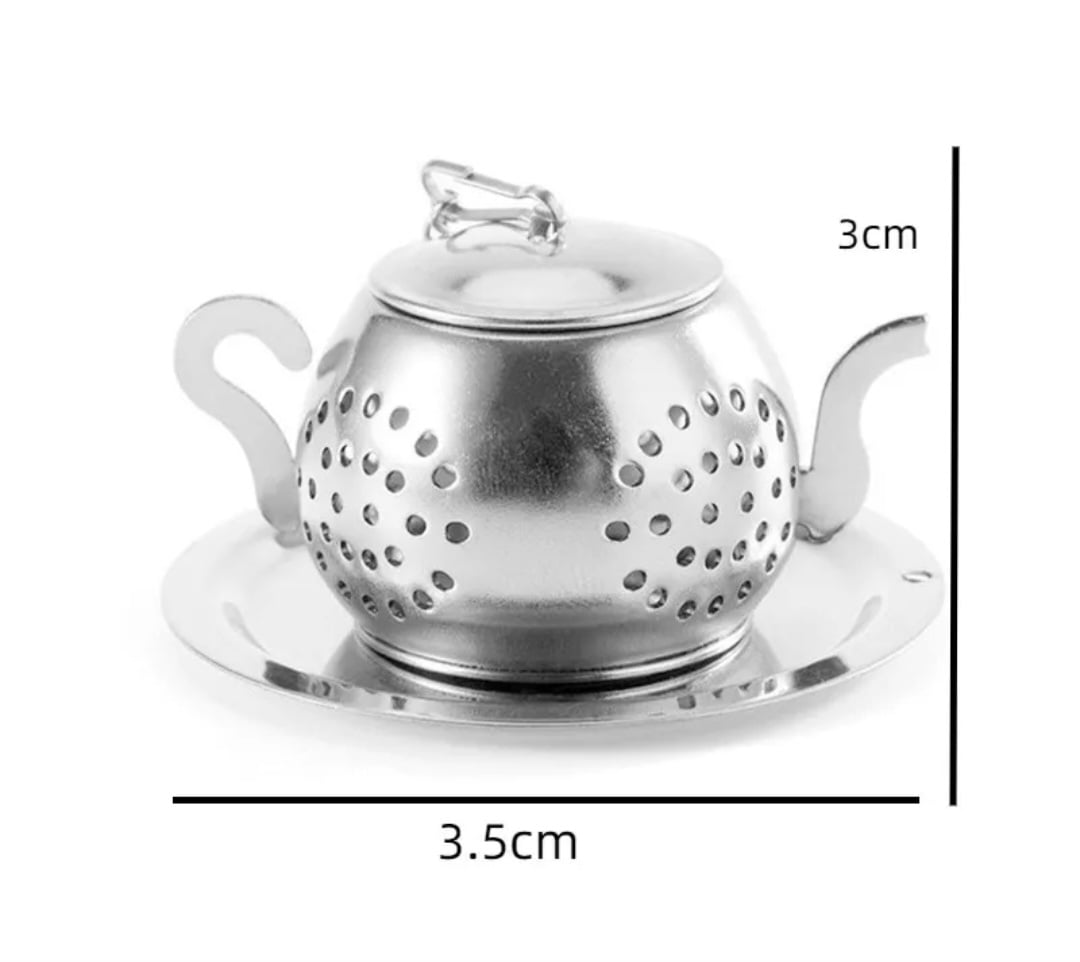 SILVER POT TEA INFUSER