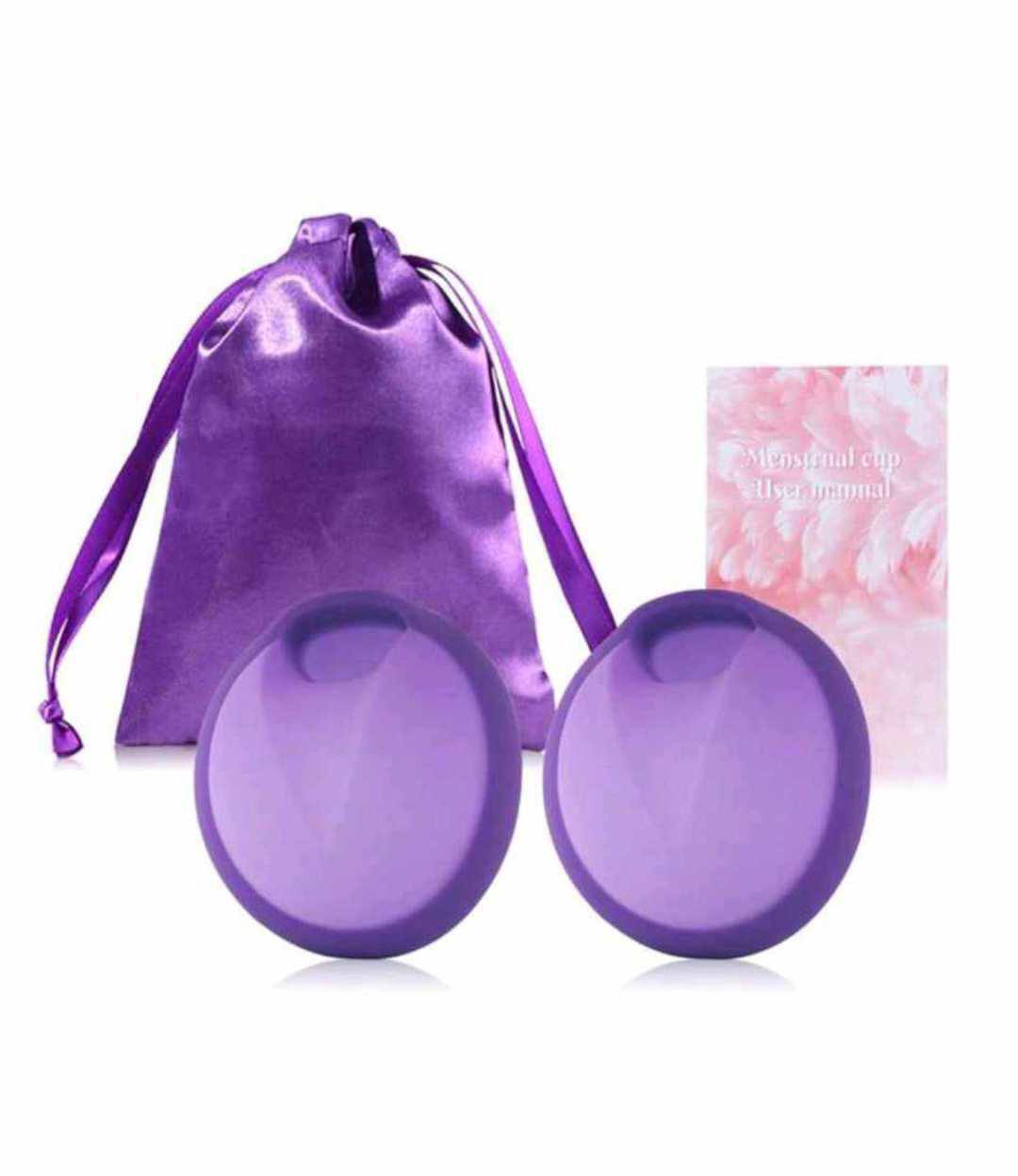 2 PCS OF MENSTRUAL DISC (Size L/Purple)