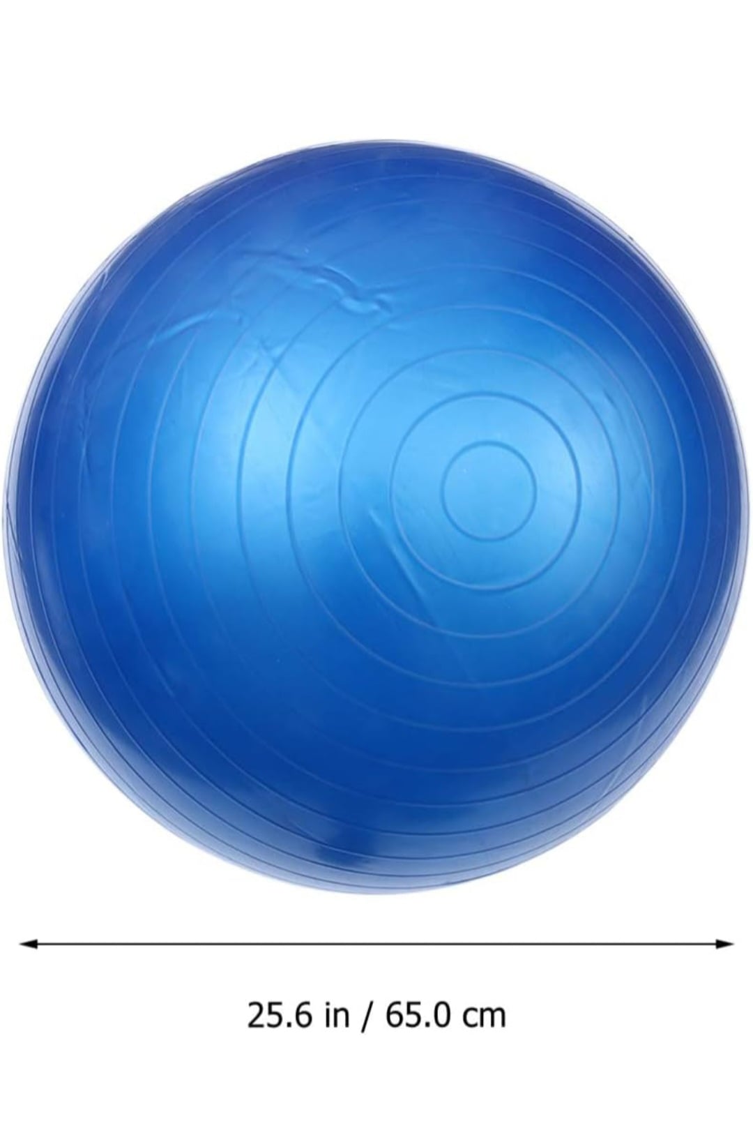 YOGA GYMNASTIC BALL 65CM (Blue) PUMP INCLUDED