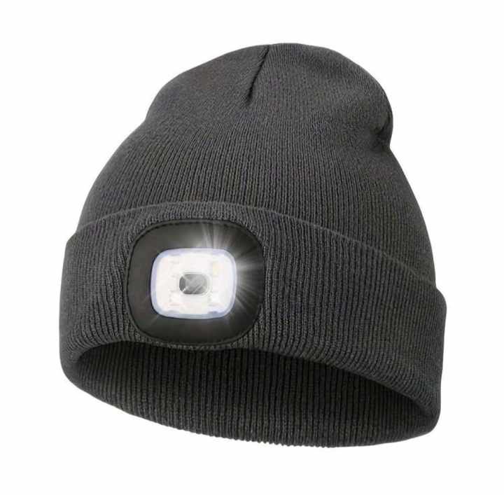 LED LAMP HAT (Grey)