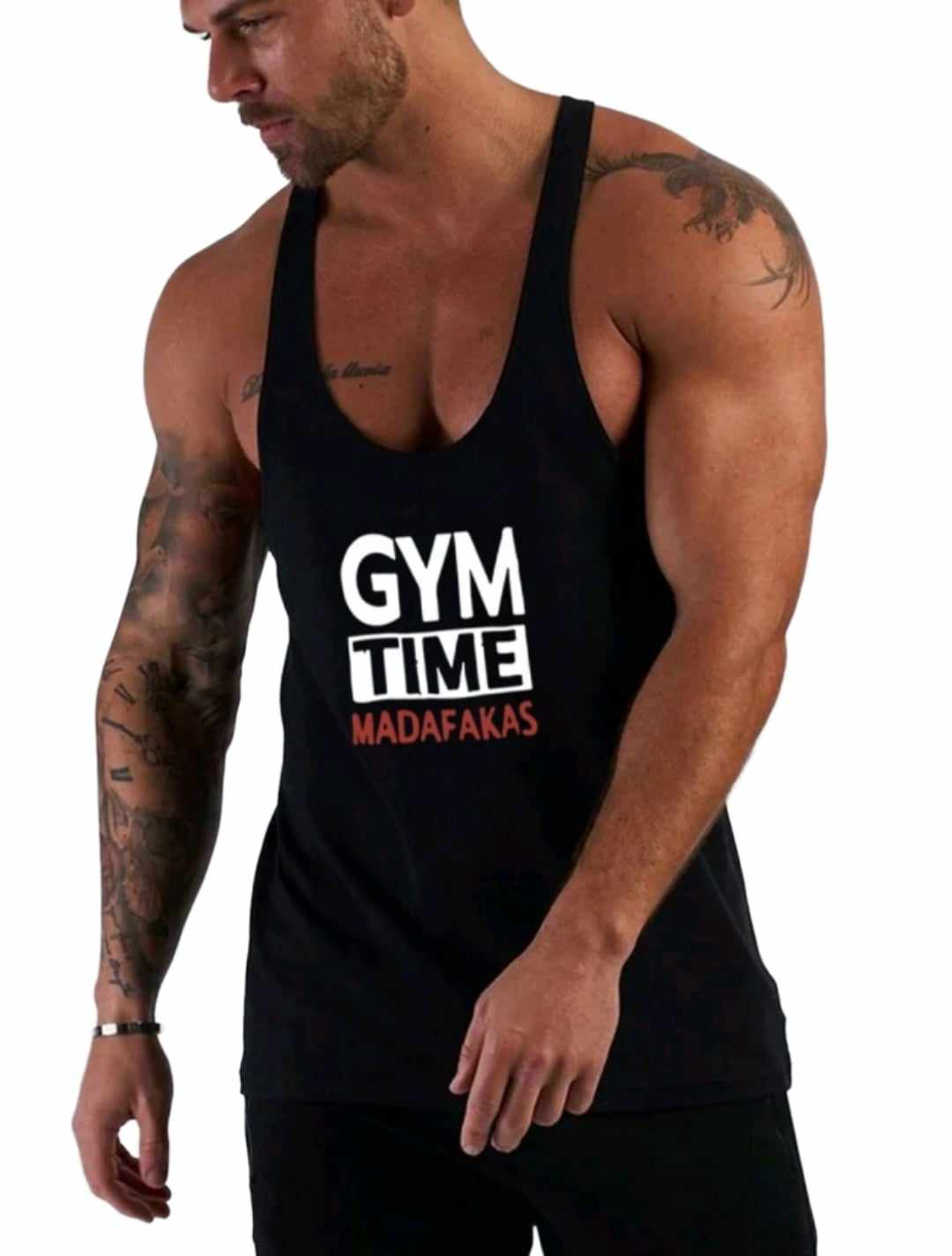 MEN'S GYM TANK TOP (Gym Time)